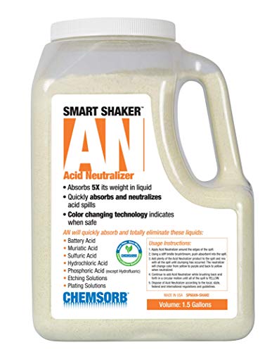Image of an Acid Neutralizing Absorbent 1.5 Gallon Shaker