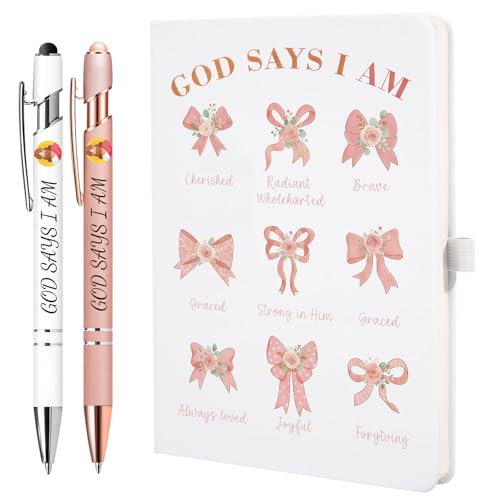 Bible Journal and Pens Set for Prayer & Study