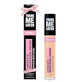 Elizabeth Mott Thank Me Later Under Eye Brightener & Primer – Hydrating Color Corrector for Dark Circles – Lightweight Concealer Base for Mature Skin, Medium Shade 5ml