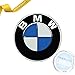 Produktbild PSL 82 mm 2-poliger rundes Emblem, Chrom für Motorhaube/Kofferraum für Auto/BMW