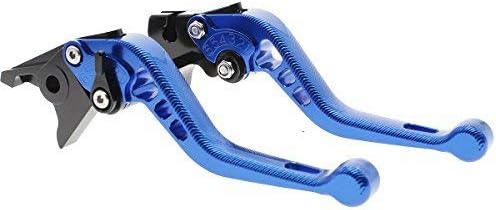 Miniatura 2 de Rzmmotor Palancas de embrague de freno corto de aluminio con textura 3D para motocicleta compatibles con YZF R3 R25 2013-2021, MT-03 MT-25 2015-2021