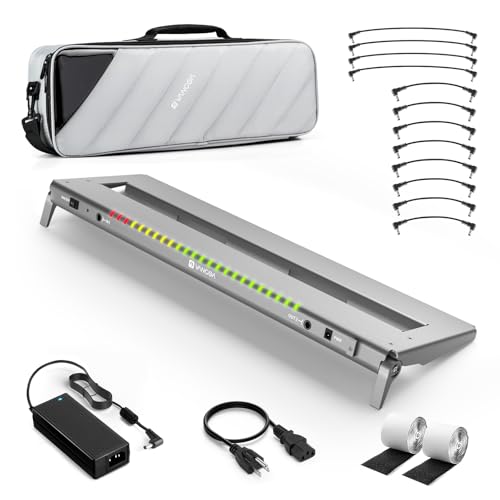 Vangoa Pro Guitar Pedalboard with Power Supply