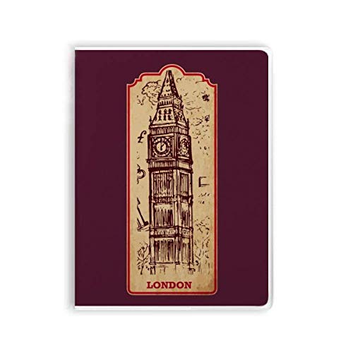 Carnet de notes Big Ben couverture souple le cadeau idéal style Angleterre