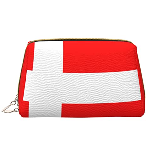 Trousse de maquillage en cuir blanc design Danemark haut de gamme pour femme