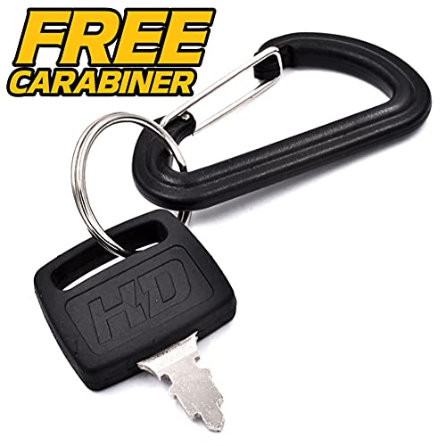 Hd Switch Replaces Dixie Chopper 20245 Starter Ignition Key Switch - Includes 2 Keys, Mounting Hardware & Free Carabiner #TOP3