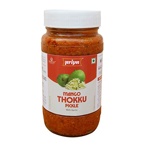 Buy Priya Mango Thokku Pickle with Garlic, 500g Authentic Telugu