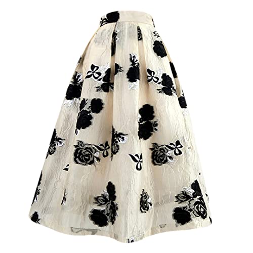 Jupes longues en tulle et organza de haute couture motif 08