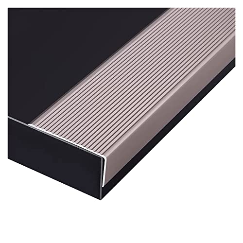 Nez de marche en aluminium 155 cm | Profilé extra large 70 mm couleur n° 1