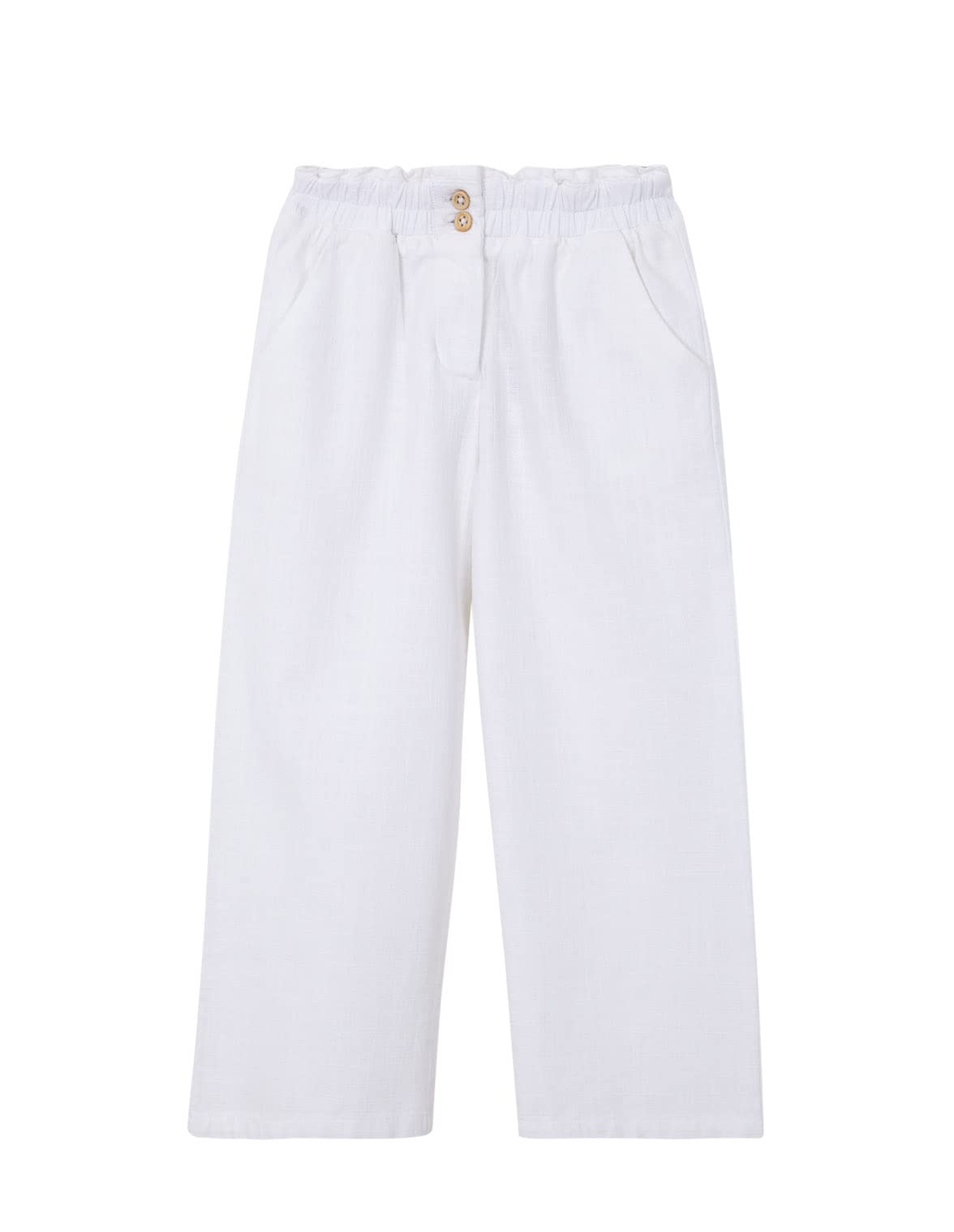 Pantalon long fille Gocco confortable à taille ajustable
