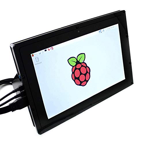 Arduino Strumenti di Progettazione Elettronica e Forniture CTJ Waveshare 10.1inch HDMI LCD (B) Touch Screen resistivo, interfaccia HDMI con Il Caso, Supporta Multi Mini-PC