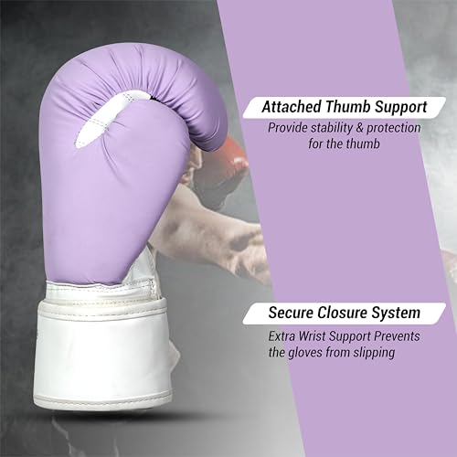Image of Boxing Gloves - Training Gloves with Hook and Loop Velcro Closure for Long-Lasting Strength and Durability