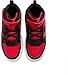 Nike Little Kid's Court Borough Mid 2 Shoes, University Red/Black-White, 13C
