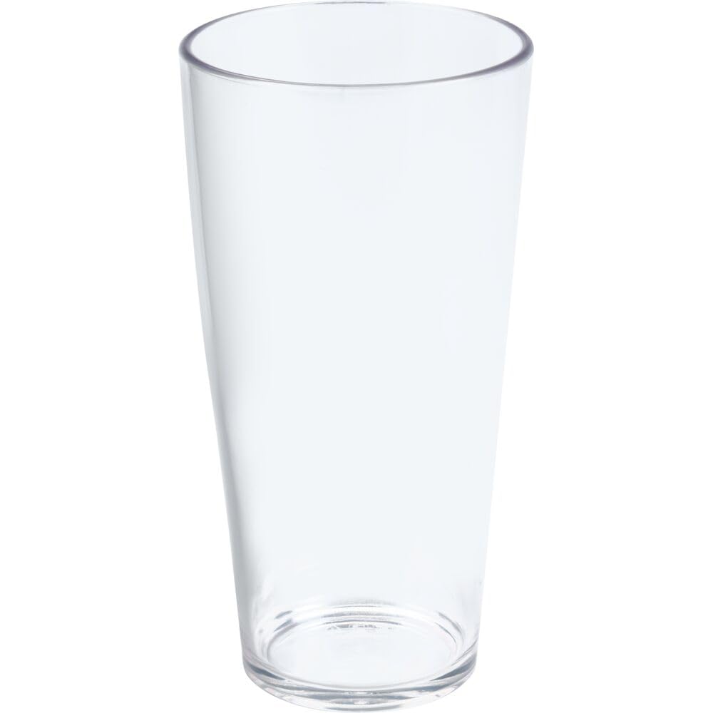 ABENA Gastro Reusable Drinking Glasses, 250ml, Pack of 6, Clear Shatterproof Cups, Dishwasher & Freezer Safe Tumblers, Everyday Use, Restaurants, Bars, Festivals & Outdoor Dining