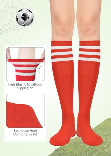 Image of American Trends Women Softball Socks Knee High Tube Socks Long Baseball Soccer Socks for Youth Girls