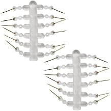 24 Pcs Carp Bait Fish Spike with Barbs and Silicone Corn Ronnie Hair Rig Carp Feeder Tackle for Worm Corn Fishing Tool Accessories