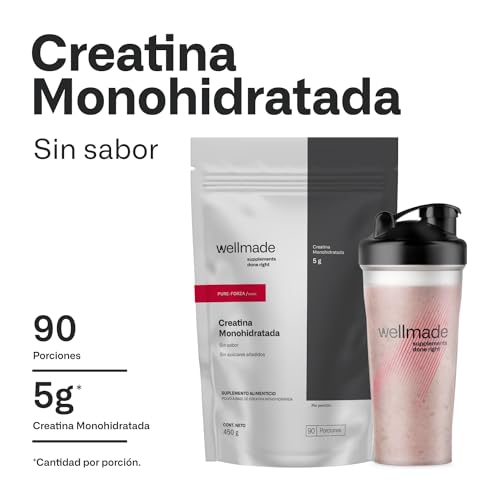 Creatinas, creatina mono Marca WELLMADE (2)