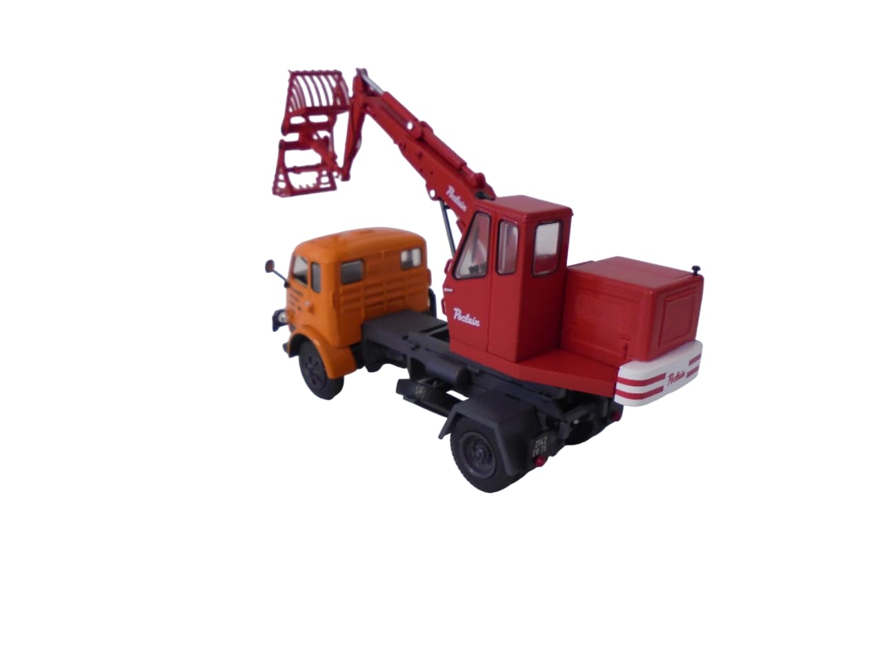 OPO 10 - Truck 1:43 compatible with Saviem Renault 4x4 Pelle Mécanique Poclain - SM1 - Image 4
