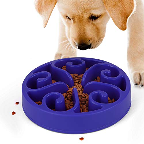 JASGOOD Slow Feeder Dog Bowl New Arriving Fun Feeder Slow Feeding Interactive Bloat