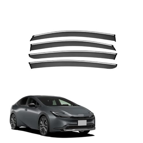 トヨタ プリウス MK2 ウィンドバイザー 4枚セット Amazon | FOR 新型 プリウス60系 ZVW60 ZVW65 MXWH60 MXWH65（2023年