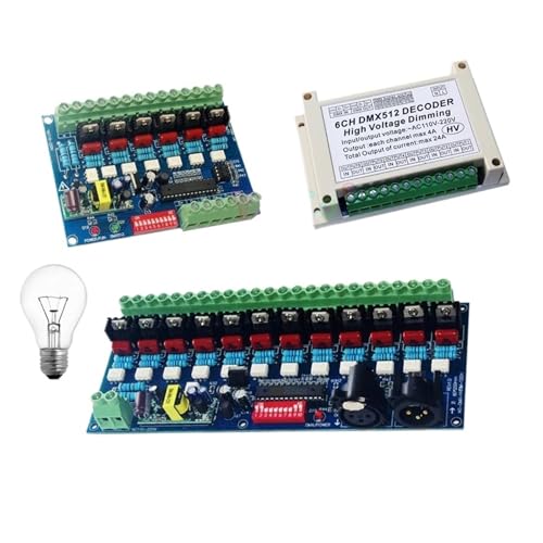 Décodeur DMX512 pour éliminer le clignotement des lampes AC220V - 2