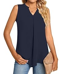 Sleeveless-dark Blue
