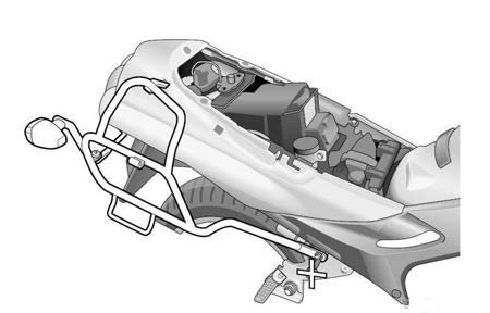 SHAD K0ZZ12SF Support de Fixation Noir pour Top Case Moto