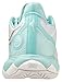 Mizuno Wave Enforce Tour All Court Women's Tennis Shoe, White Turquoise, 8 Medium