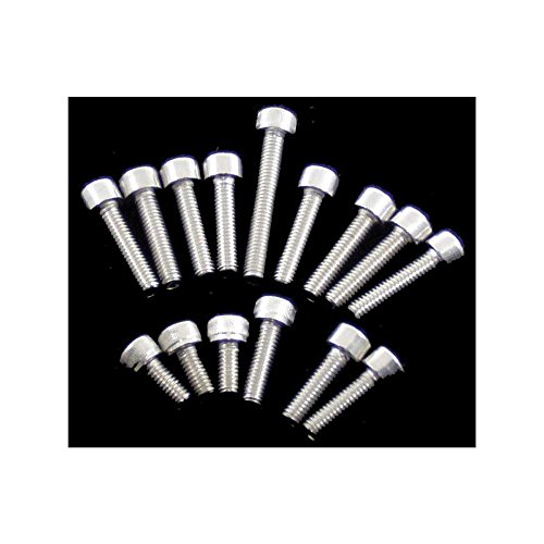 15 Piece Clutch Wtr Cover Stainless Bolt Kit