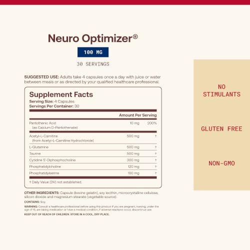 Jarrow Formulas NEURO Brain Supplement