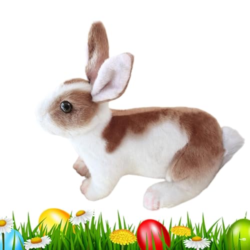Generico Stuffed Rabbit Plush, Adorable 10-Inch Bunny Hugger, Soft Easter Bunny Toy, (10 inches) Cuddly Bedtime Companion, Cute Plush Animal for Kids & Home Decoration