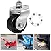 VOSAREA Floor Jack Caster 2 Ton Floor Jack Heavy Duty Garage Wheel Hydraulic Jack Caster Front Wheel Replacement