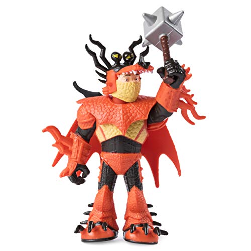 Dreamworks Dragons, Hookfang And Snotlout, Dragon With Armored Viking Figure, For Kids Aged 4 And Up #TOP3
