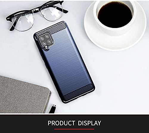 Cuoqing Samsung Galaxy A42 5G Case, Samsung Galaxy A42 case, Soft TPU Slim Fashion Non-Slip Protective Phone Cases Cover for Samsung Galaxy A42 5G,Blue