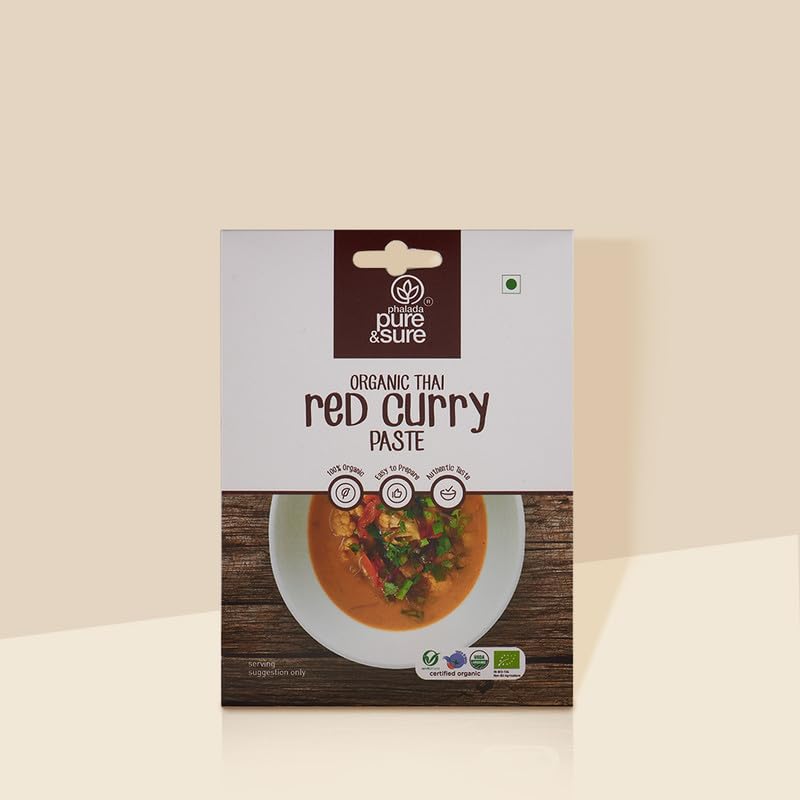 Pure & Sure Combo Pack Of Organic Red Curry Paste-50Gms And Organic Green Curry Paste-50Gms - Image 2 thumbnail