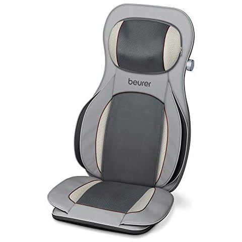 Beurer MG 320 Shiatsu Massagesitzauflage, für Rücken, Nacken und Oberschenkel, zusätzliche Luftkompressionsmassage, Licht- und Wärmefunktion Cover