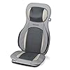 Beurer MG 320 Shiatsu Massagesitzauflage, für Rücken, Nacken und Oberschenkel, zusätzliche Luftkompressionsmassage, Licht- und Wärmefunktion