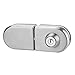 Cerradura de puerta de 10 ~ 12 mm, cerradura de seguridad de...