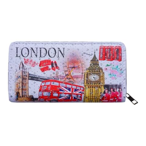 ShopEwebb Union Jack London Icons Wallet Cover
