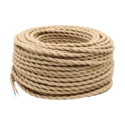 Wyhqgn Cable de Cuerda de Iluminación LED Trenzado de 10 Metros (32,8 Pies) para Candelabros