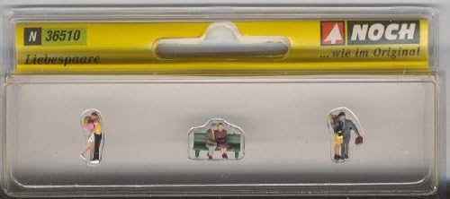 Noch 36510 Figuras de escala N para parejas besándose 3Pr