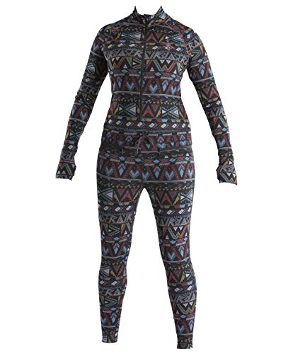 AIRBLASTER Women's Hoodless Outdoor Base Layer Ninja Suit, Wild Tribe, Large