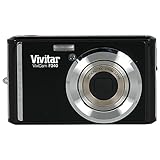 Vivitar Vivcam F340 14.1 MP 3X Optical Zoom 2.4' LCD Screen Camera and Camcorder - Black