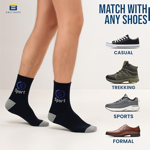 Image of CRAE Solid Ankle Socks for Men & Women | Modern Socks With Odour-Free Freshness | Breathable | Daily Use | Multicolor, Free Size