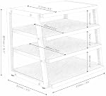 Fenge Organisateur de bureau, 4 Organisateur de fichiers de niveau pour le trieur de lettres de bureau, de bois et de papier métallique, pour les fournitures et accessoires de bureau