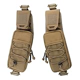 Plus de Creusements: Les accessoires pour sac à dos Molle sont fabriqués en nylon 900D pour des performances durables. La pochette pour téléphone à dos, avec son style compact, est parfaite pour organiser, en partageant vos équipements EDC sur vos épaules tout en garantissant l’accès et la sécurité nécessaires pour rester en contact lors des sorties