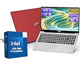 15.6 FHD Laptop, Win 11 Laptop Intel 12th Gen N100(Beat i3 1115G4), 16GB RAM 1TB SSD, WiFi 6, BT5.2, USB3.0, Type_C, Laptop Computer with Fingerprint Login Backlit Keyboard for Student and Business