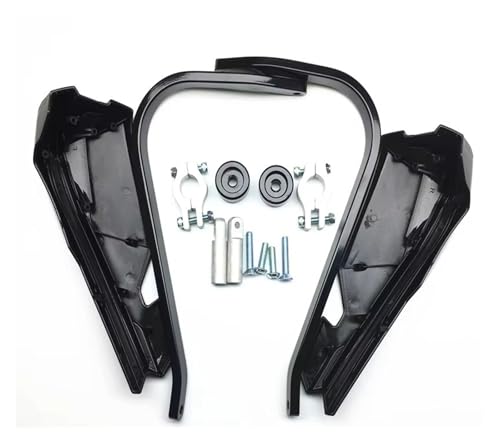 Pare-brise de guidon moto protège mains pour Kawasaki KLE 650