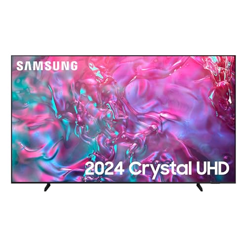 Samsung 98 Inch DU9000 Crystal UHD 4K Smart TV (2024) with Supersize Picture Enhancer, Motion Rate 200, Gaming Hub, 100Hz Refresh Rate, Tizen Smart Hub, Alexa & Google Assistant
