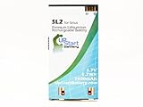 Replacement for Sirius SL2 XM Battery - Compatible with Sirius Stiletto 2 Satellite Radio Battery (1400mAh 3.7V Lithium-Ion)