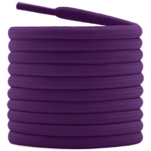 Image of DELELE 2 Pair Thick Round Climbing Shoelaces Hiking Shoe Laces Boot Laces